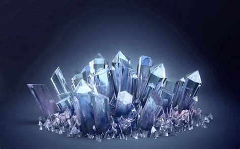 Crystals Wallpaper