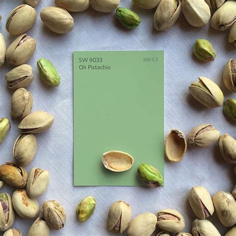 Break out of your shell with our bold new green hue, Oh Pistachio SW ...