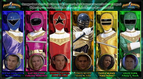 Power Rangers Zeo favourites by Huntermoon on DeviantArt