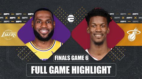 Los Angeles Lakers vs. Miami Heat [GAME 6 HIGHLIGHTS] | 2020 NBA Finals ...