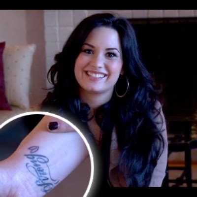 Demi Lovato Tattoos Picture for Fans | Best Tattoo Pictures