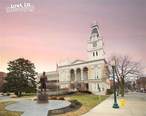 The Historic Courthouse in Monroe - Lost In Michigan