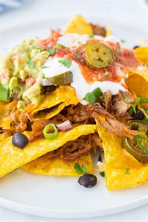 Pulled Pork Nachos - The Kitchen Magpie