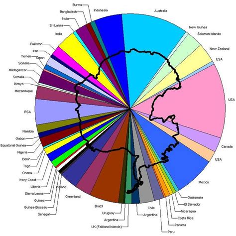 The Partition of Antarctica - Vivid Maps | Карта, Места для посещения ...