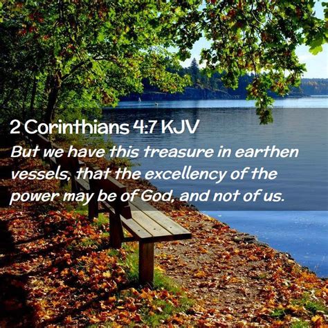 2 Corinthians 4:7 KJV Bible Verse Images