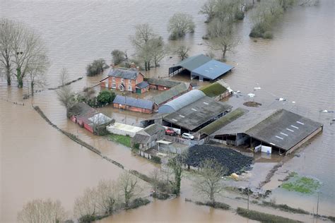 UK Flooding Crisis: Aerial Photos of the Somerset Levels