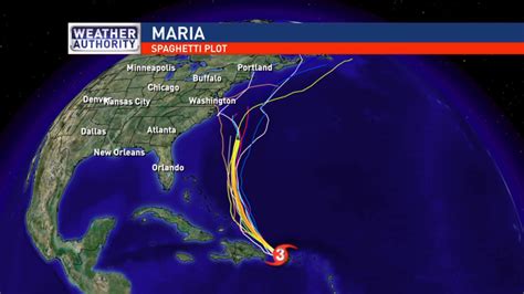 Tracking Hurricane Maria's projected path | WGME