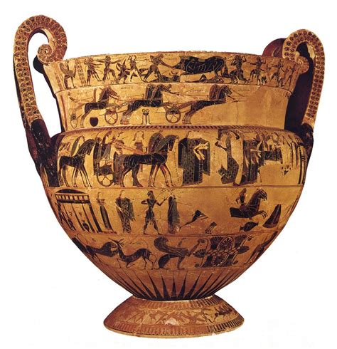 Vaso François; metà del VI sec. a.C. Firenze, Museo Archeologico ...