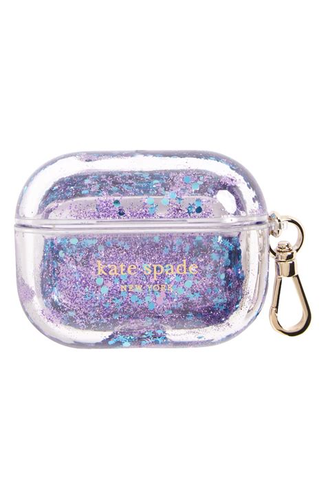 Kate Spade New York Glitter Airpod Pro Case - Blue | Fashion Gone Rogue