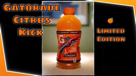 Citrus Kick Gatorade (Limited Edition) - YouTube