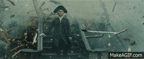 Pirates of the caribbean - Sinking of HMS Endeavour & Cutler Beckett's ...