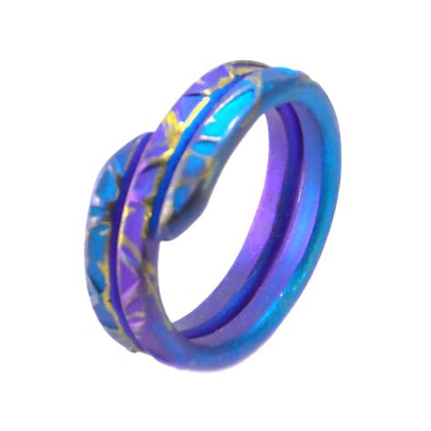 Designer Band Ring Giampouras 5072 - Anodized Titanium | CultureTaste