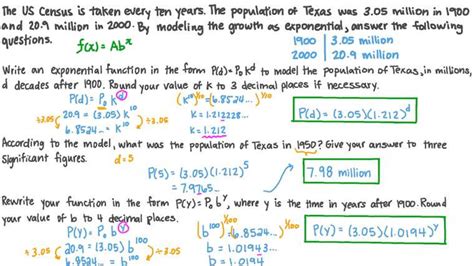 Lesson: Applications of Exponential Functions | Nagwa