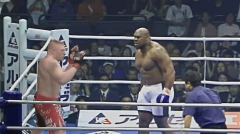 Bob Sapp brutal knockout power of The Beast - YouTube