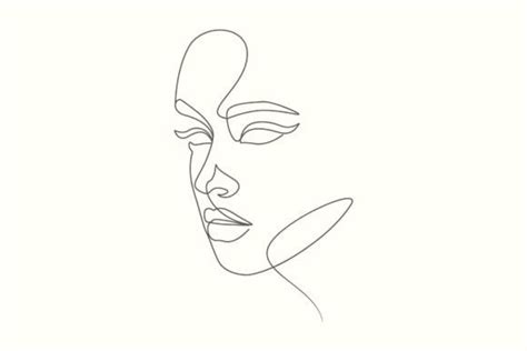 One Line Art Woman Drawing Single Linear Graphic by subujayd · Creative ...