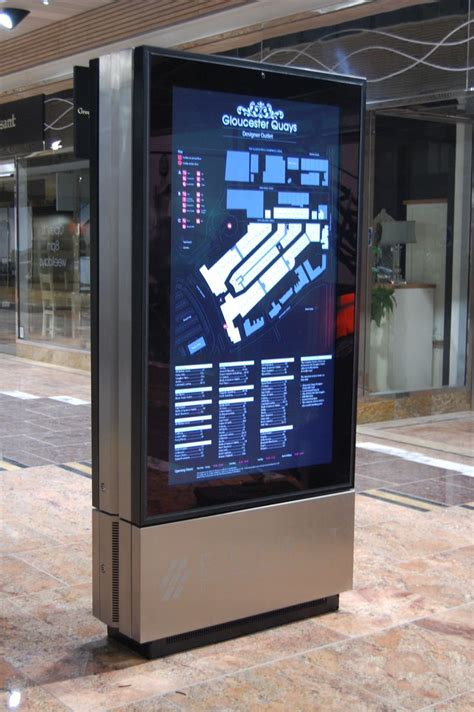 For the busy retail centre, Gloucester Quays we created a touch screen ...