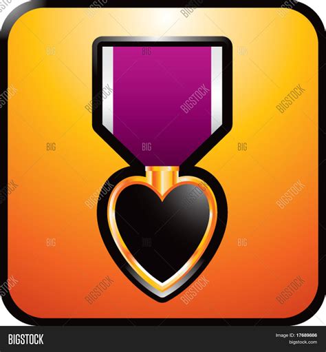 Purple Heart Medal On Vector & Photo (Free Trial) | Bigstock