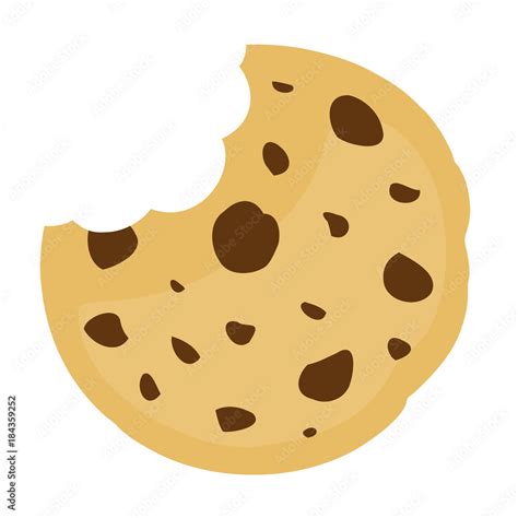 Bitten Cookie Clipart