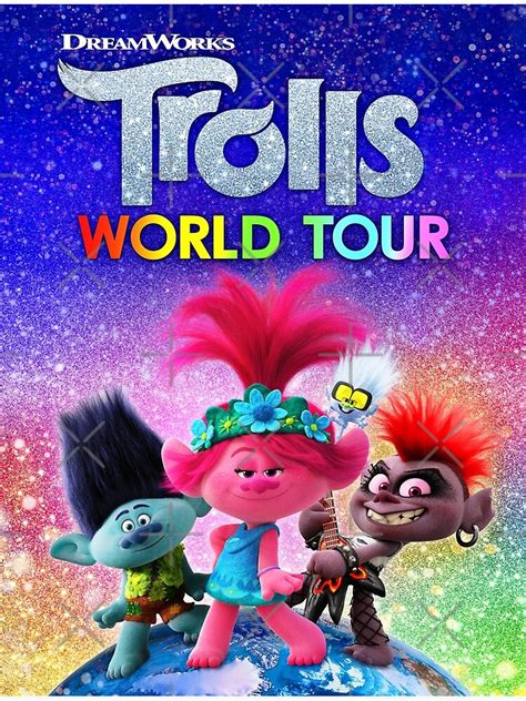 "Trolls World Tour" Poster for Sale by maurice-torres | Redbubble