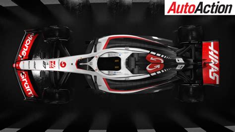 haas f1 2023 car top - Auto Action