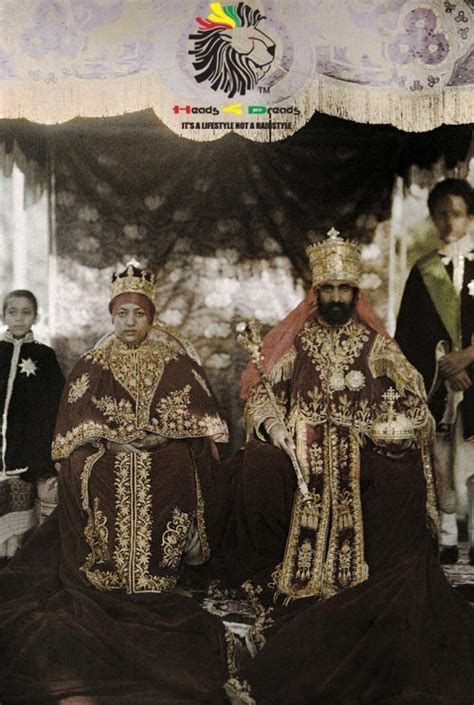 Haile Selassie & wife | TEES | Pinterest