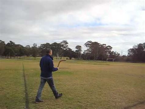 How to throw a boomerang - learn from an Australian! - YouTube