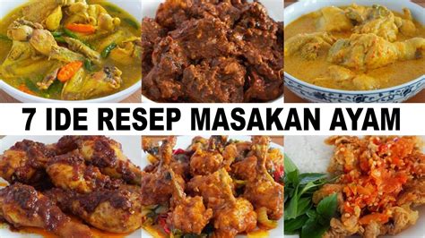 7 RESEP MASAKAN AYAM YANG ENAK DAN MUDAH TIDAK LAGI MEMBELI DILUAR ...