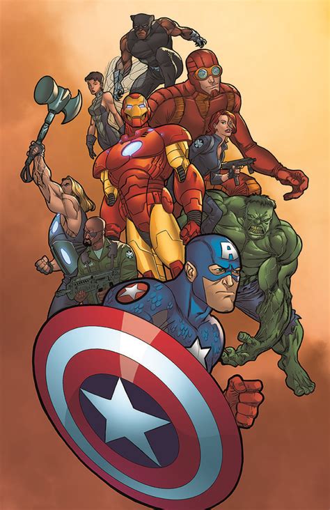 The Ultimate Avengers in 2021 | All avengers characters, Marvel ...