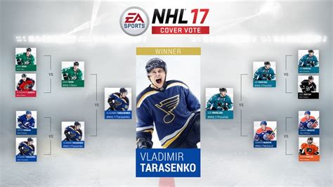 NHL 17 Cover Vote Winner – Vladimir Tarasenko