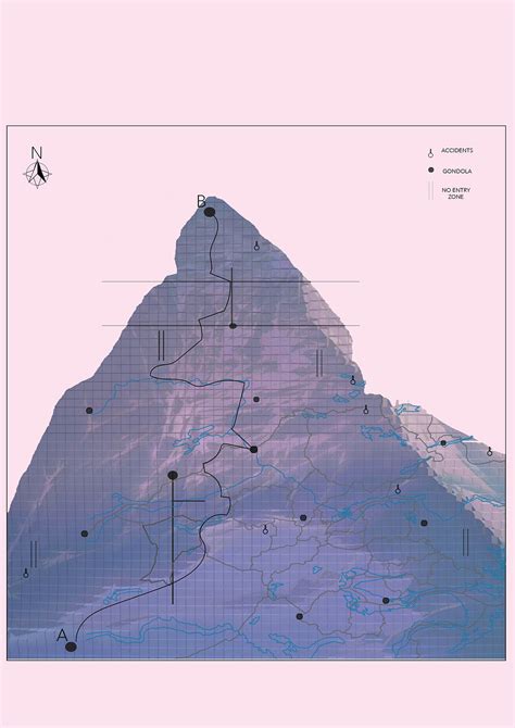 Whistler Ski Map on Behance