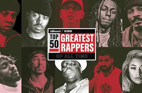 Billboard Reveals 50 Rappers Of All Time In Honor Of Hiphop's 50th ...