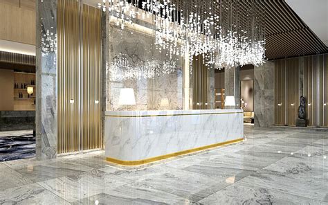 Lobby Entrance Design in Dubai, UAE