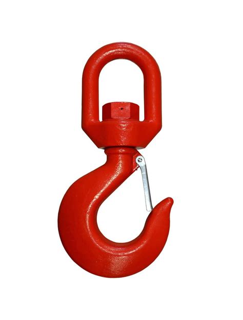 30 Ton Swivel Safety Hook with Latch