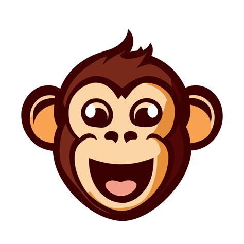 Monkey Face PNGs for Free Download