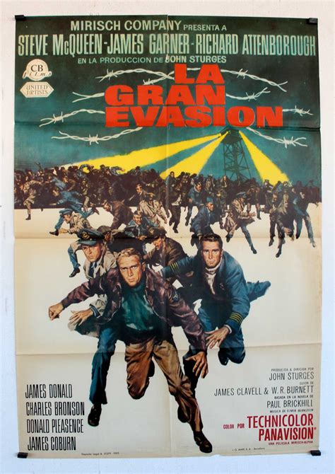 La Gran Evasion (The Great Escape) — Vintage Movie Posters Forum