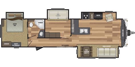 2019 Keystone Retreat Specs & Floorplans