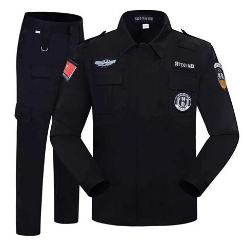 100% Cotton Police Patrol Uniform Cheap Security Guard Uniform for ...