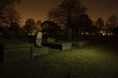 HD wallpaper: photography of cemetery, gray, grave, night, graveyard ...