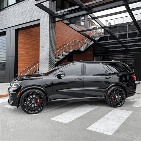 Black Durango SRT on Matching 26s Looks Ready to Shake Up the Murdered ...