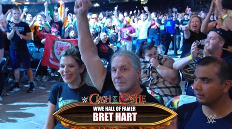 Bret Hart and Other Stars Appear at WWE Clash at The Castle, UFC Title ...