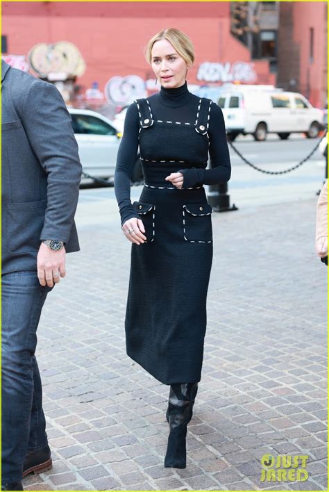 Emily Blunt Wears 4 Outfits for Press Day, Talks Possible 'Devil Wears ...