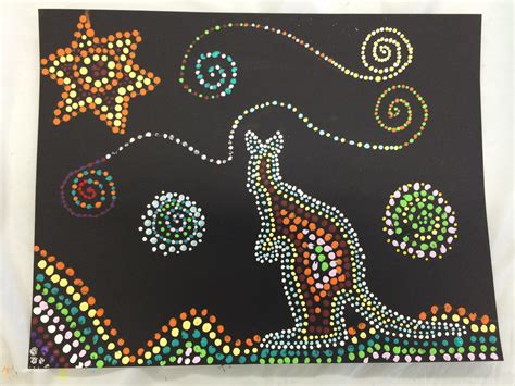 Kathy's Art Project Ideas: Aboriginal Dot Art Lesson