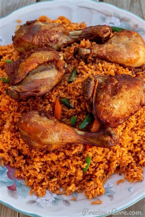 Jollof Rice With Chicken | Precious Core