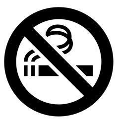 No smoking sign Royalty Free Vector Image - VectorStock