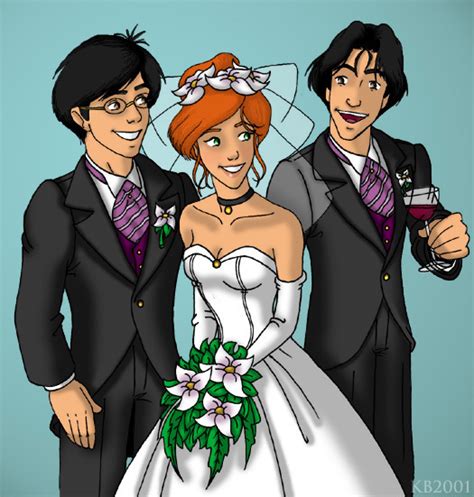 The Wedding - Lily and James Potter Fan Art (21555041) - Fanpop