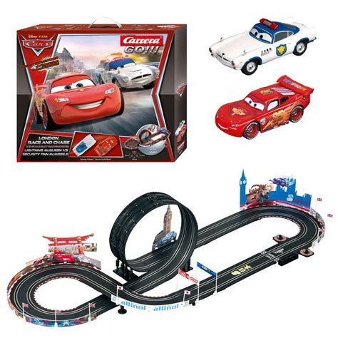 Carrera GO!!! Disney Cars London Race und Chase Gesellschaftsspiele ...