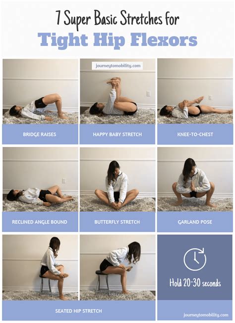 7 basic stretches for tight hip flexors – Artofit