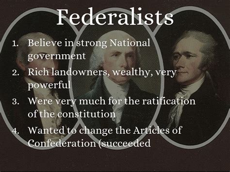 The Federalist Vs The Anti Federalist