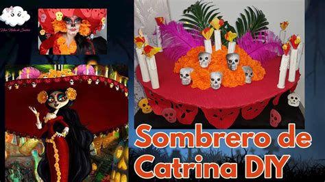 💀Como Hacer Sombrero de Catrina el Libro de la Vida DIY - YouTube