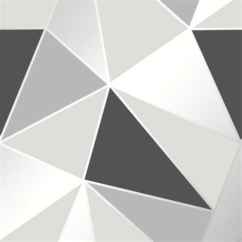 Black And White Geometric Wallpaper